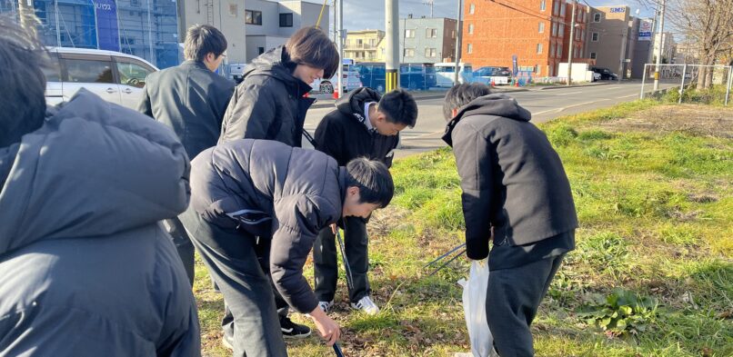 ボランティア活動の実施（1年生）